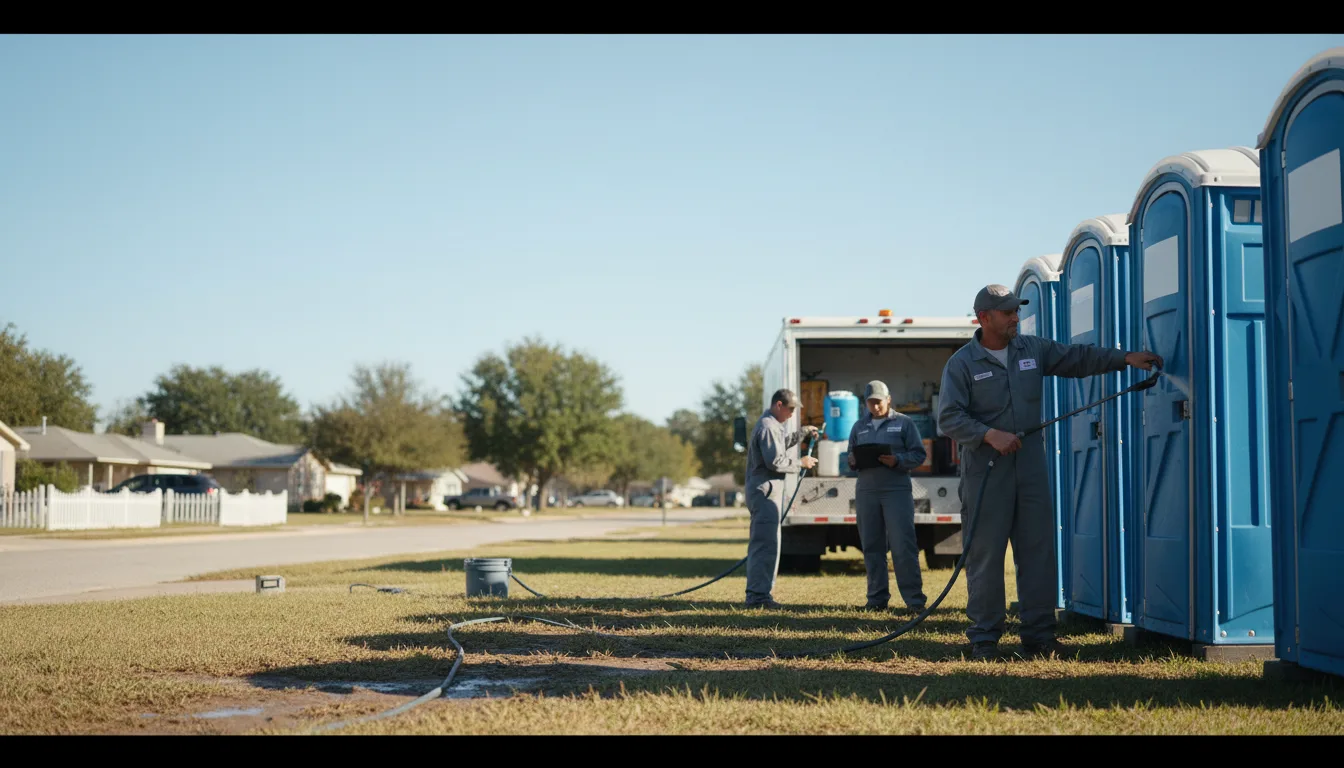 Long-Term Portable Toilet Rental in Quanah, TX near me